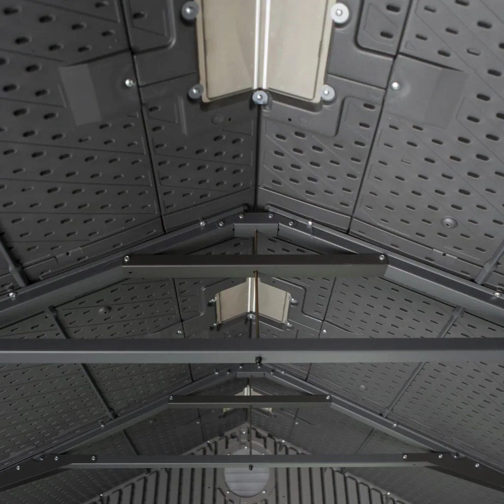 Jupiter tool shed, dark grey, 305 x 244 x 244 cm