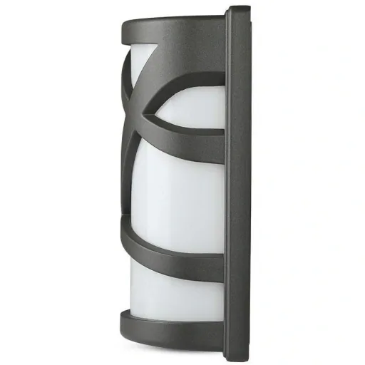 VT-745 Outdoor Wall Light - E27 Socket - Grey