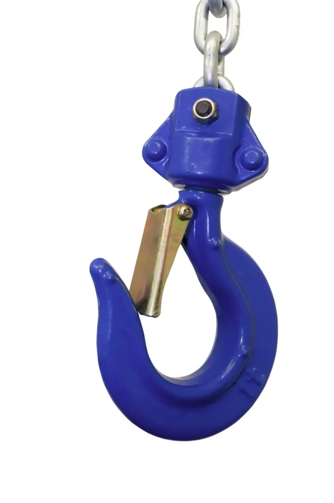 Spur gear hoist Pullmaster-II 5.0, load capacity 5000 kg, 2-fall, stroke 3.0 m, operating length 2.5 m