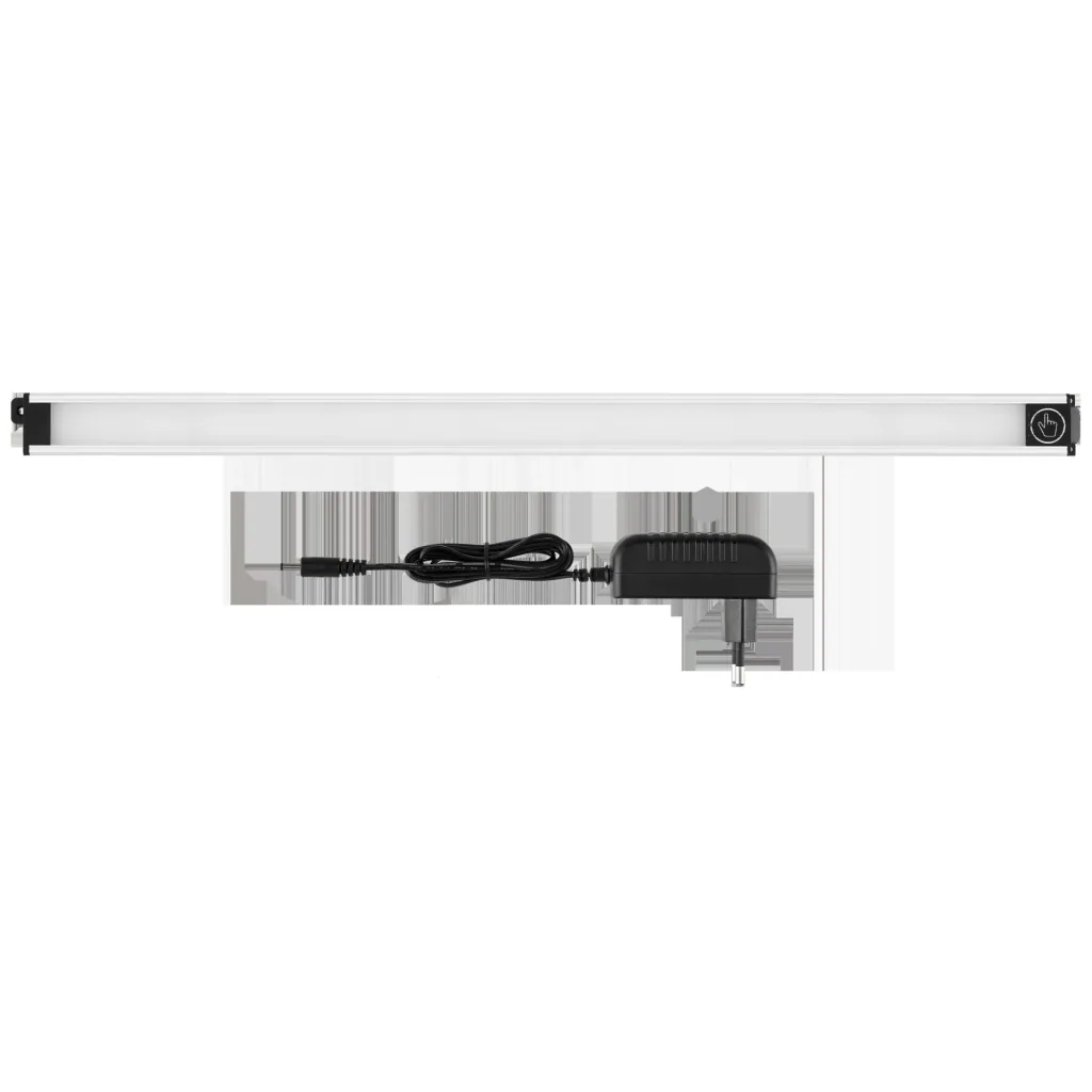 LED under-cabinet light SLIM TOUCH with touch switch 52 cm, 9W, aluminum