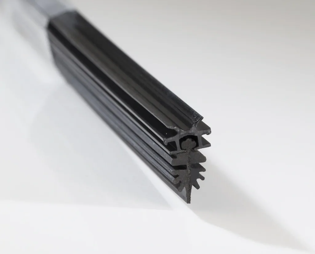 Silicone windshield wiper rubbers, set of 2 - long service life!