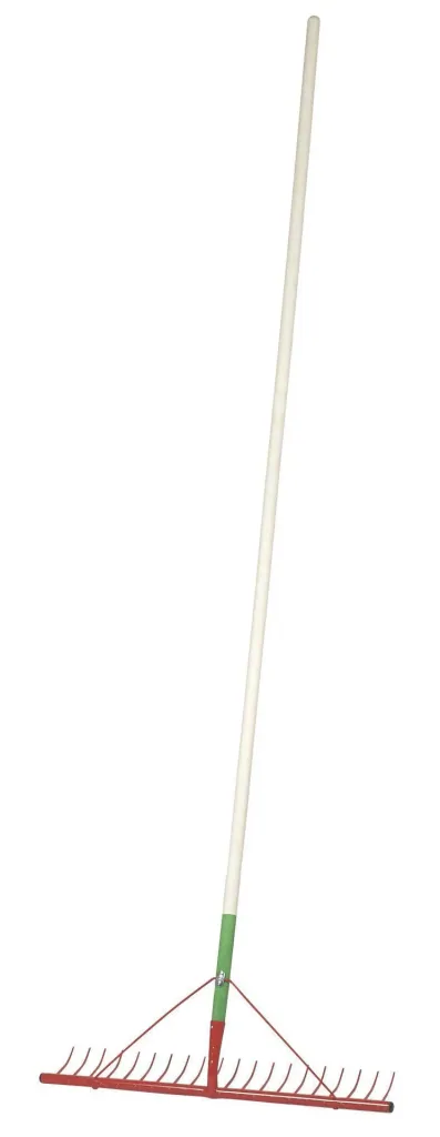 Hay rake 78 cm - leaf rake with 22 tines/ garden rake