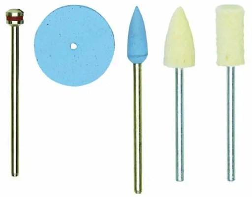 Complete polishing set, 10 pieces