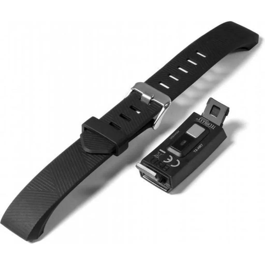 Fitness tracker with temperature display