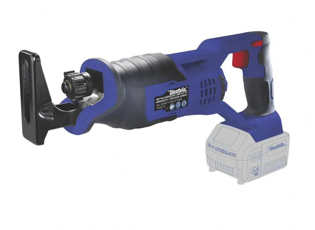 Reciprocating saw ASSG18 18 V Li-Ion including 2.0 Ah battery and charger