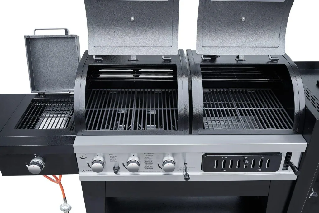 3 in 1 combo grill with beer cooler and tap system