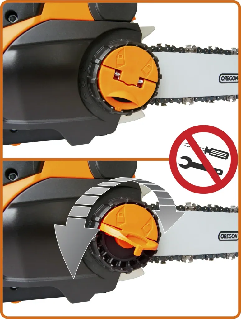 Cordless chainsaw “KSC 40-35”, 36 volts