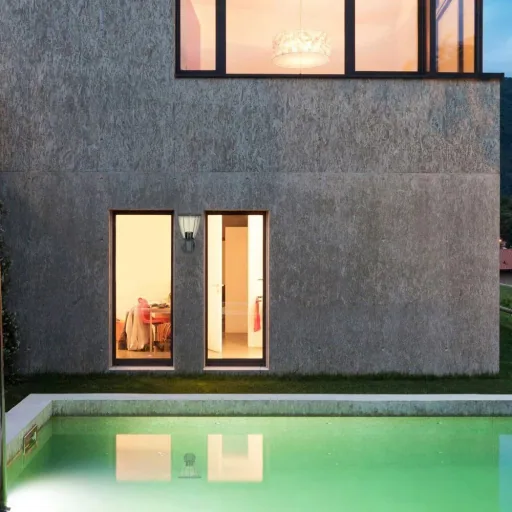 VT-835 Outdoor Wall Light - Stainless Steel - E27 Fitting - IP44