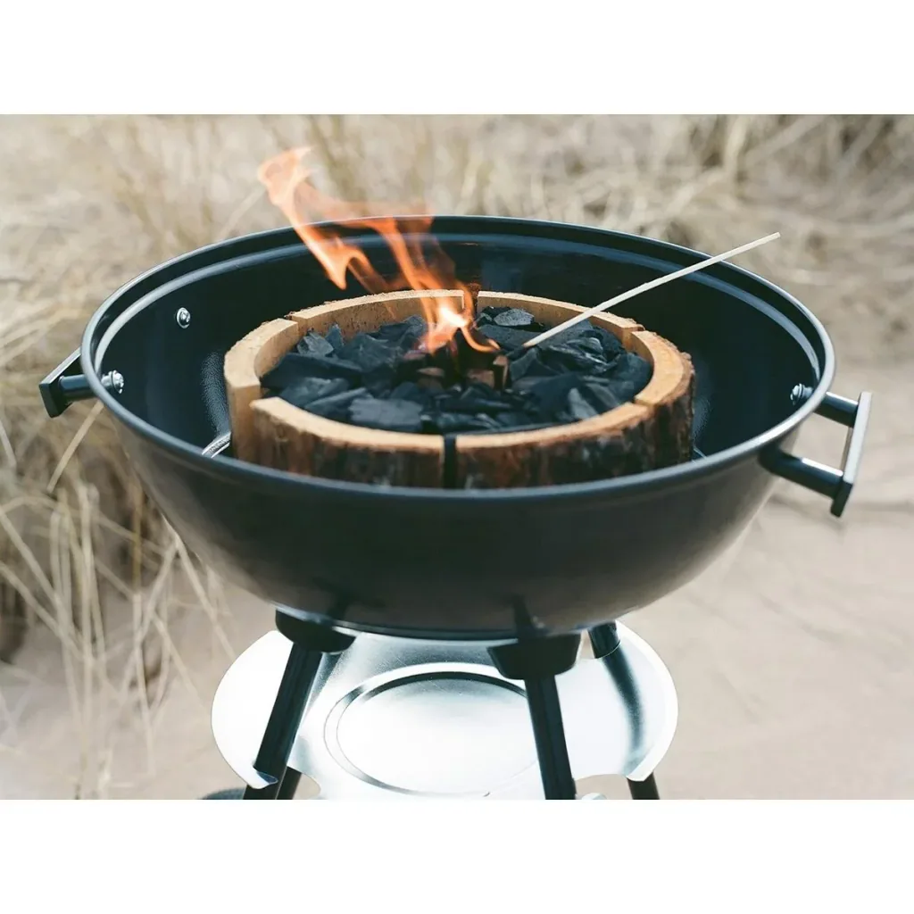 5 pieces Ecogrill size XL 24x24cm - ecological disposable grill / environmentally friendly disposable grill - single use