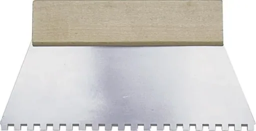 Leimspachtel,gezahnt, 6 x 6 mm