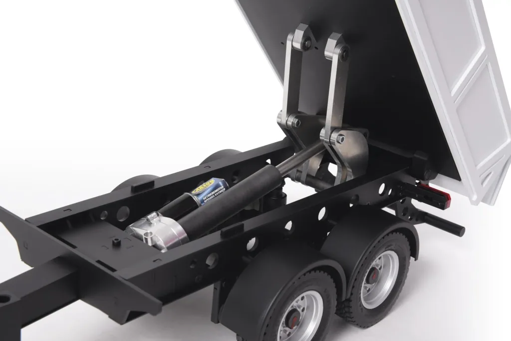 1:14 2-axle tipping central trailer