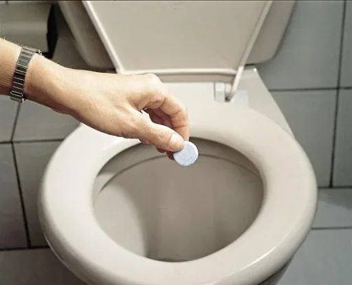 Toilet cleaning tablets "Swiss Tabs", thorough cleaning, 20 tablets