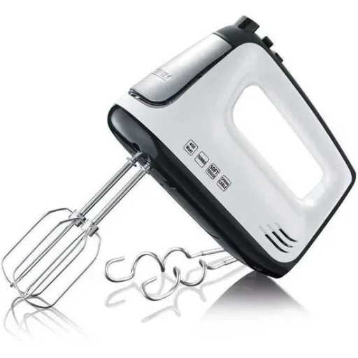 Hand mixer - 400W - White/Black