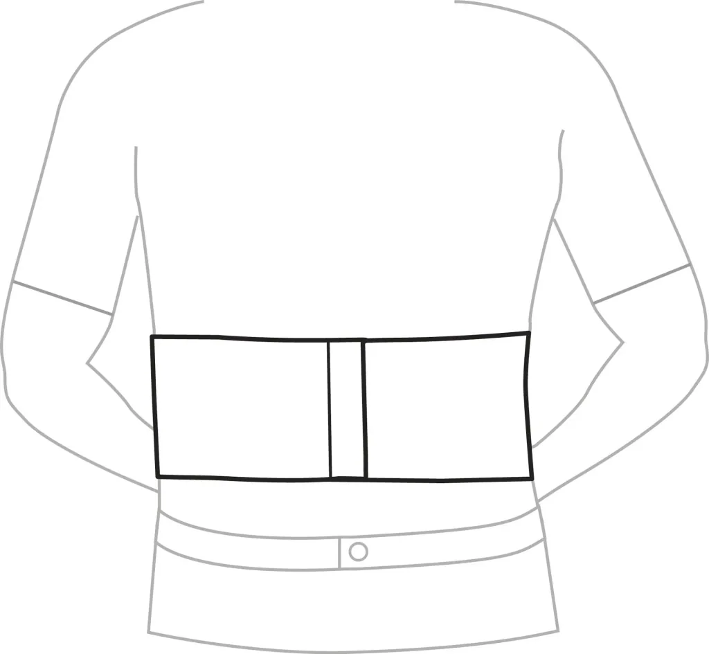 Power belt made from recycled plastic