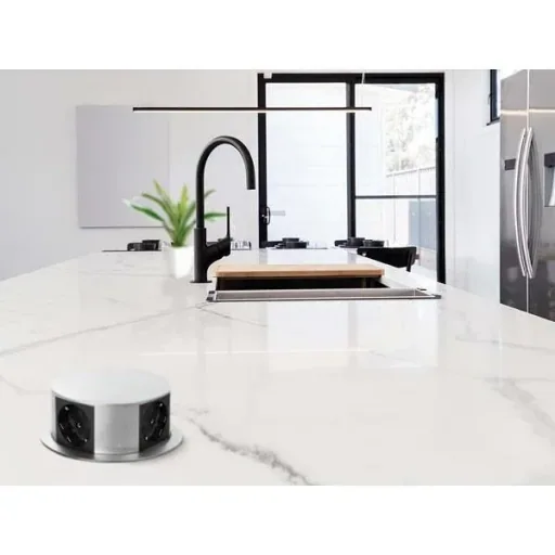 Pop-up socket - 4 sockets - Schuko