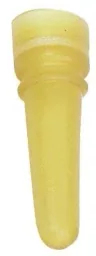 Replacement teat for lamb drinking bucket yellow