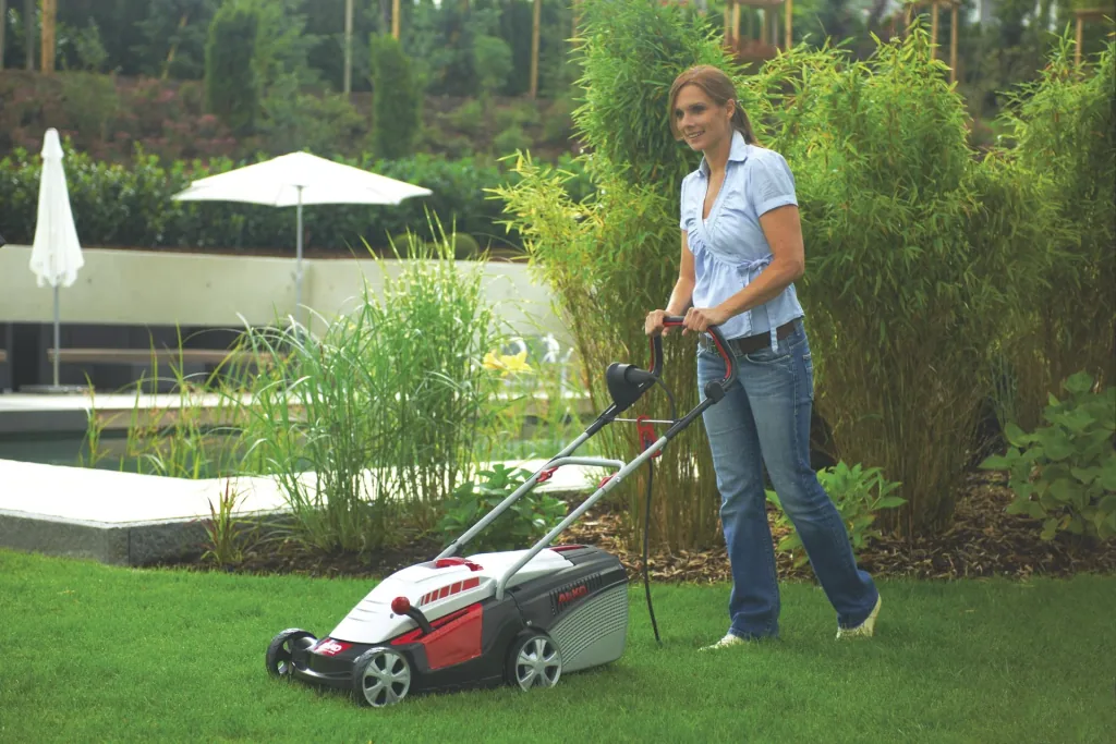 Electric lawn mower "34 E Comfort"