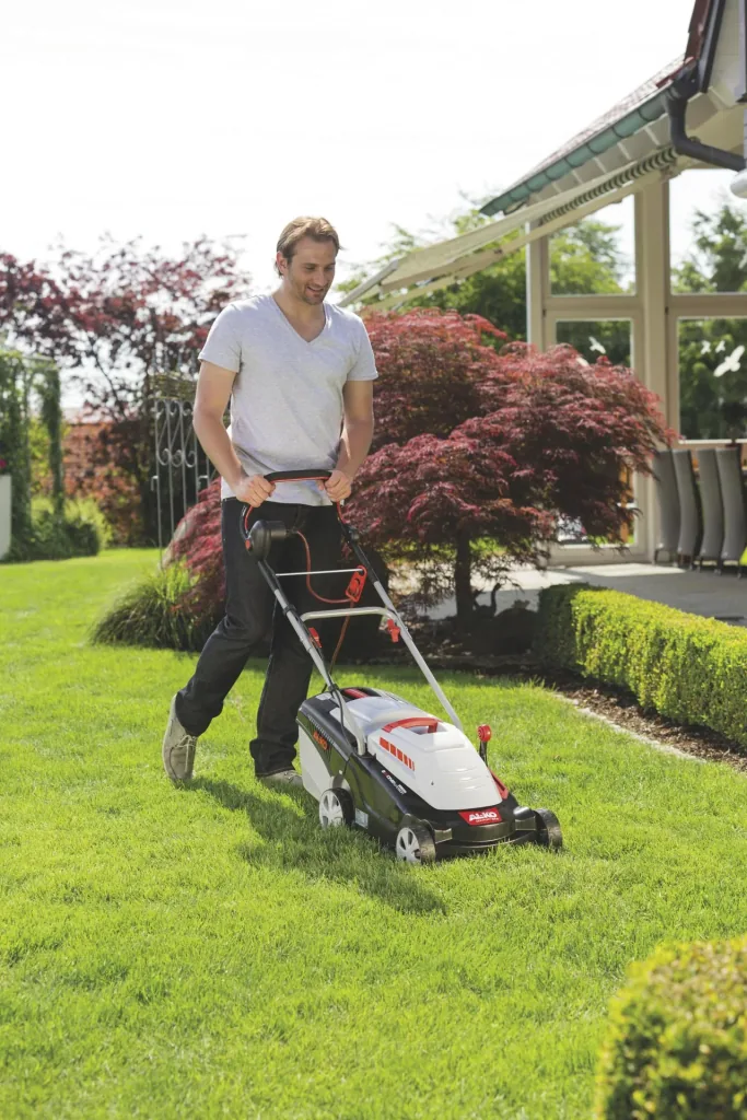 Electric lawn mower "34 E Comfort"