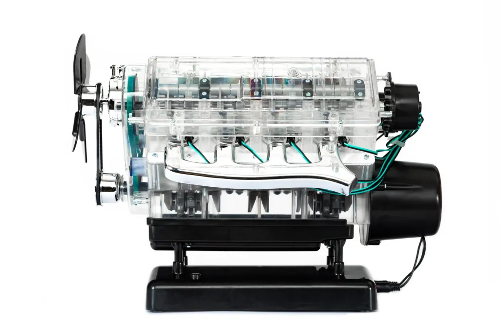 The large V8 engine technology kit