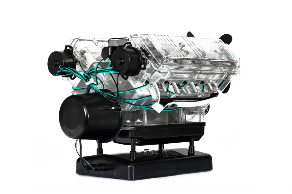 The large V8 engine technology kit