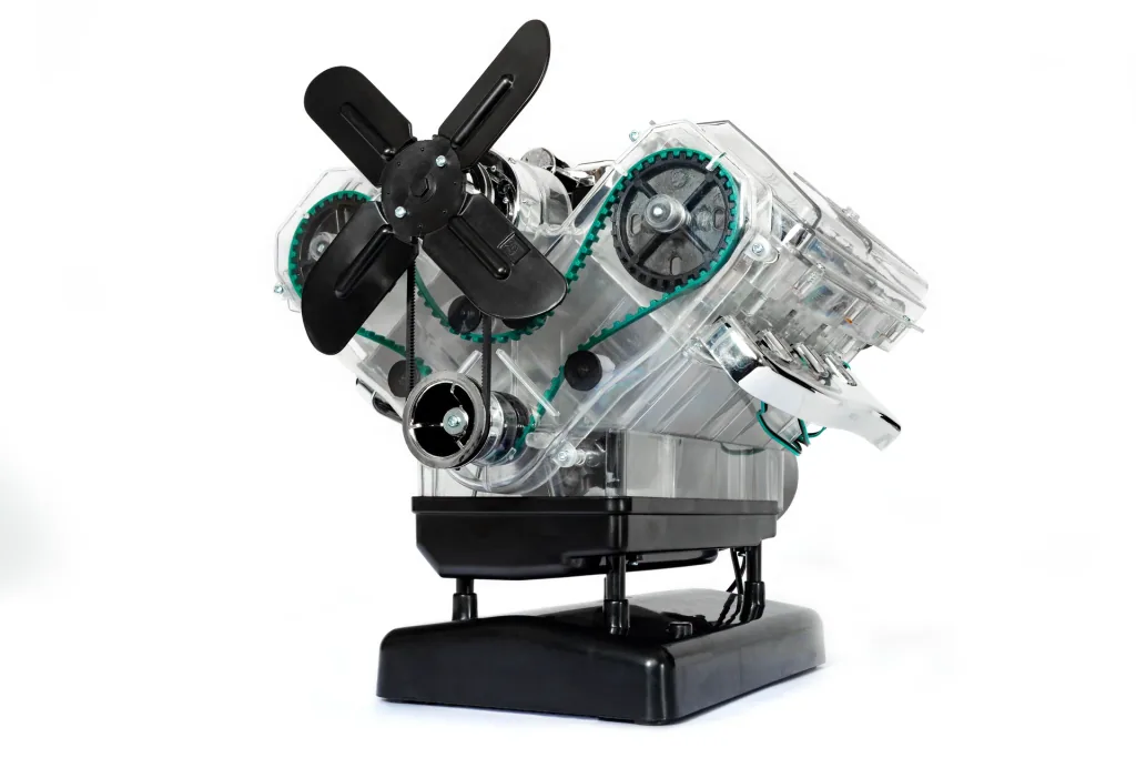 The large V8 engine technology kit