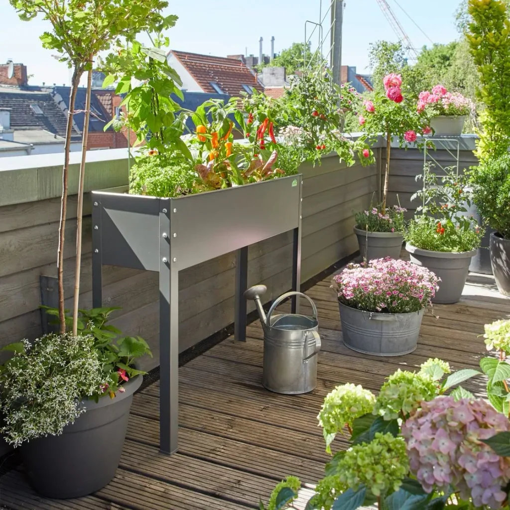 Metal raised bed "Freising" size XL