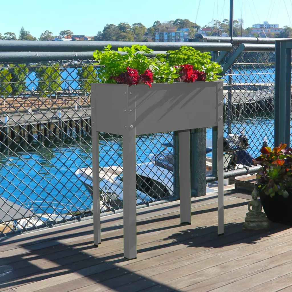 Metal raised bed "Freising" size L