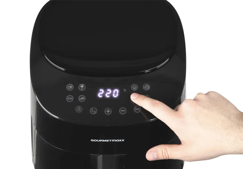Digital hot air fryer 4.5 liters
