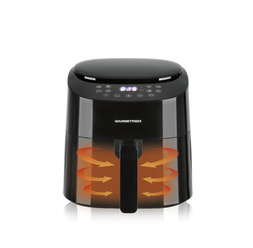 Digital hot air fryer 4.5 liters