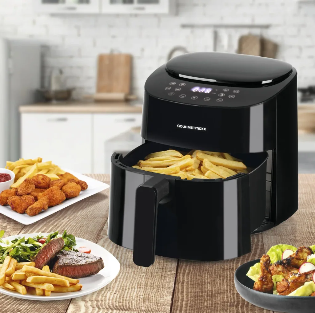 Digital hot air fryer 4.5 liters