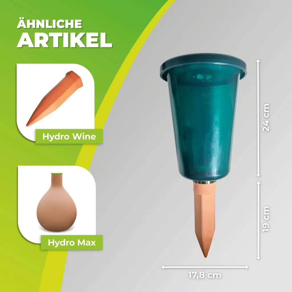 Watering cones including cup "Hydro Cup" set of 4
