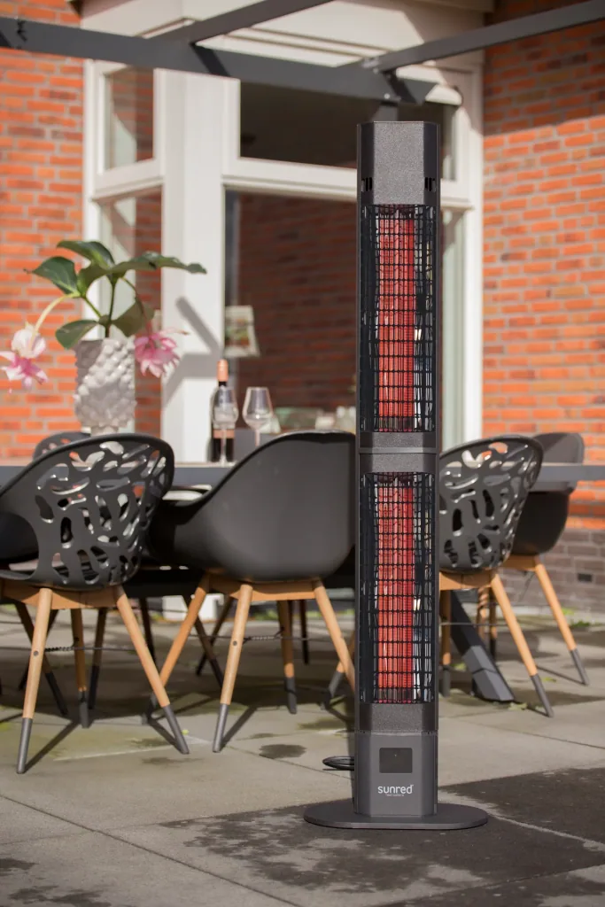 Dark Valencia Lounge 3000 standing heater