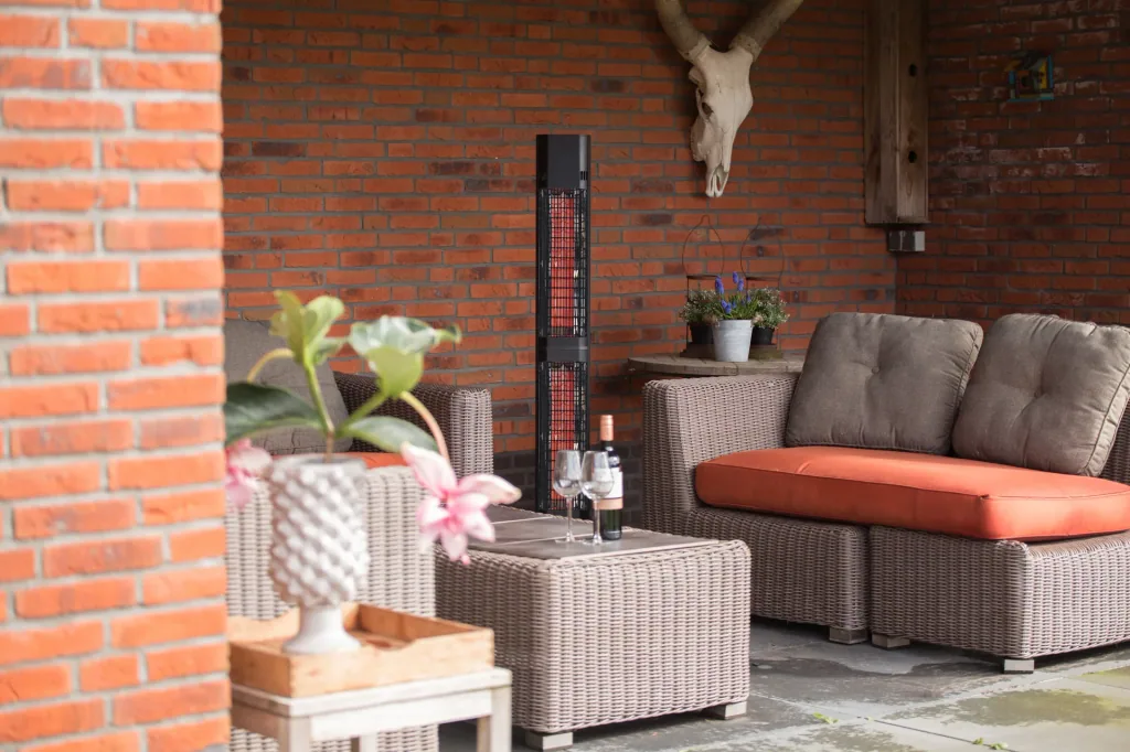Dark Valencia Lounge 3000 standing heater