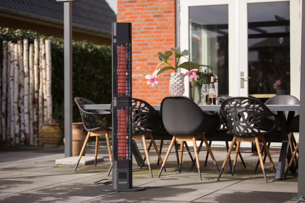 Dark Valencia Lounge 3000 standing heater