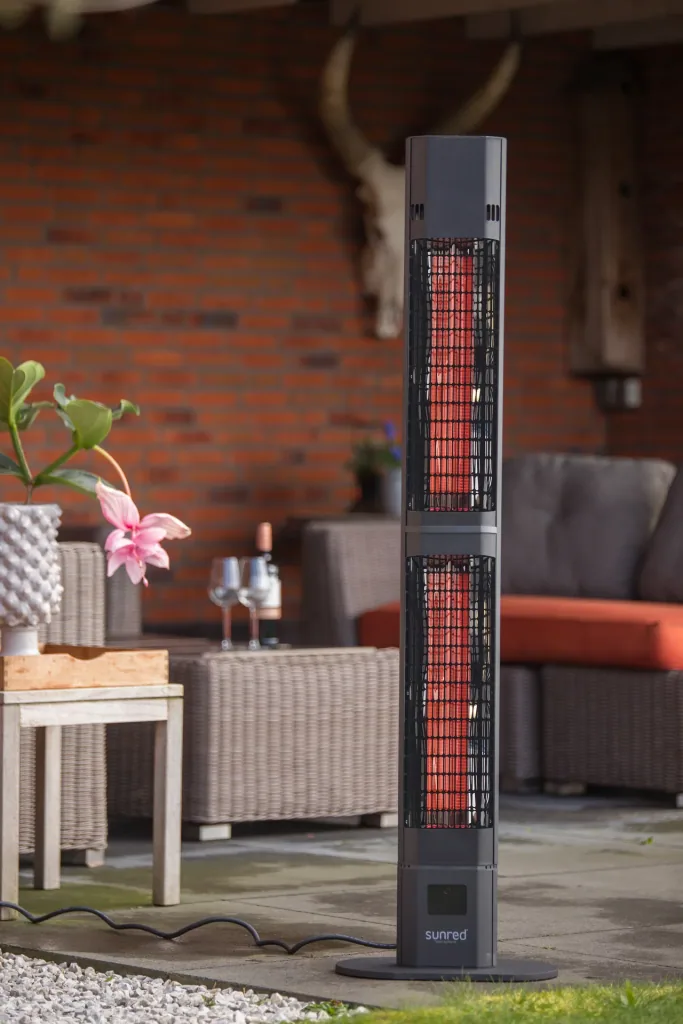 Dark Valencia Lounge 3000 standing heater