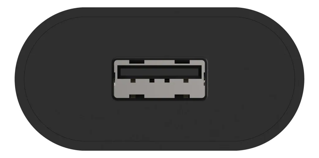 USB charging adapter with 1 USB 2.0 socket Type A, 1000 mA