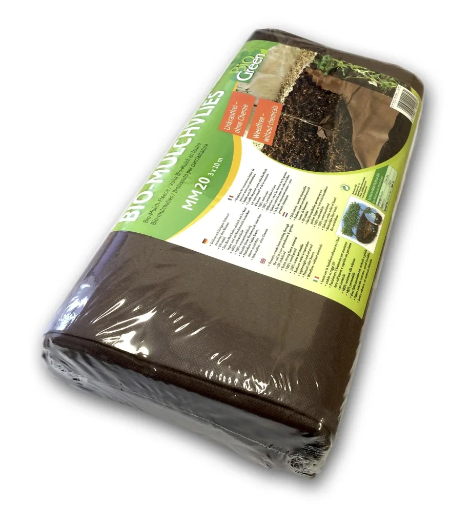 Organic mulch fleece, 3 x 10 m - in professional quality