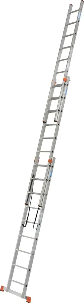 "TRIBILO" RUNG MULTI-PURPOSE LADDER, THREE-PART 3x9 RUNGS