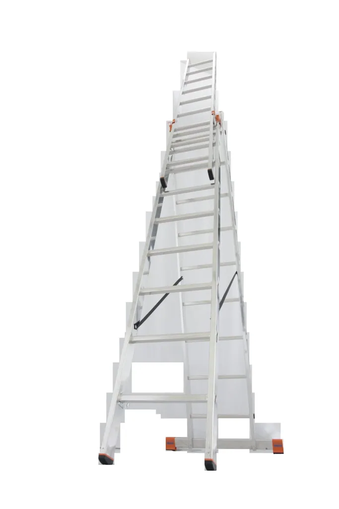 Tribilo multi-purpose ladder, 3-part, 3 x 9 rungs