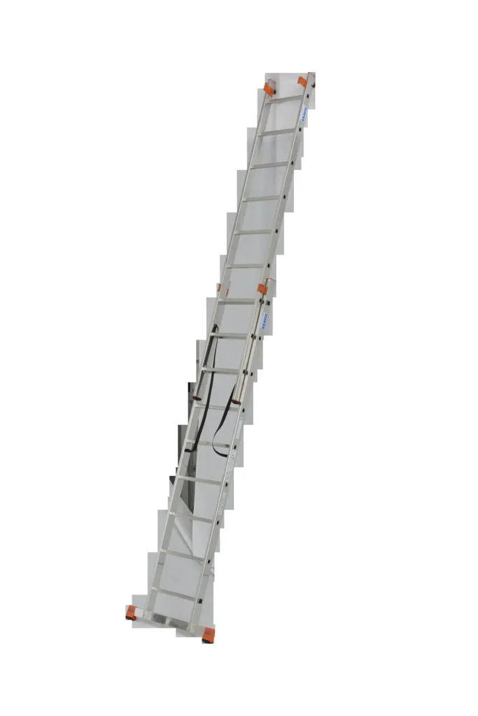 Tribilo multi-purpose ladder, 3-part, 3 x 9 rungs