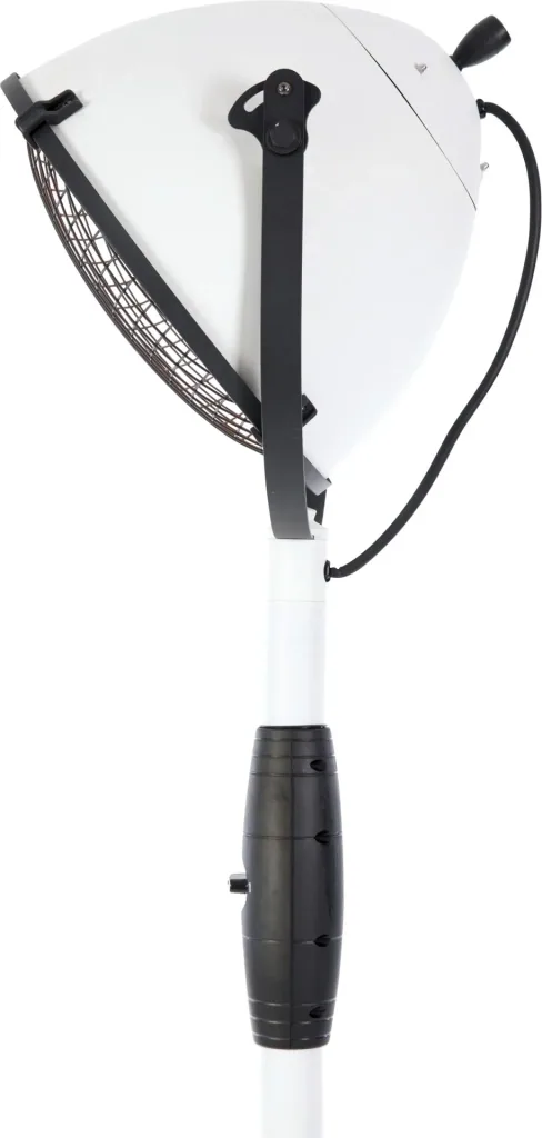 Indus II Bright Standing radiant heater, black, 2100 watts