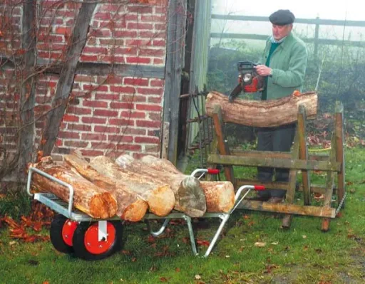 Swiss aluminum trolley, 100 kg load capacity