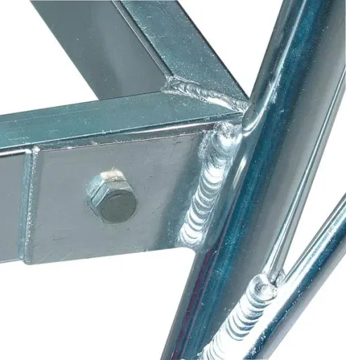 Swiss aluminum trolley, 100 kg load capacity