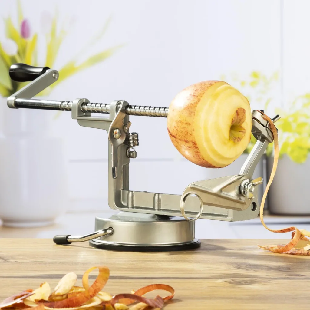 3 in 1 apple and potato peeler, cast aluminum