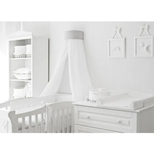 Caramella Chest of drawers "Romantik" white, Diaper: no