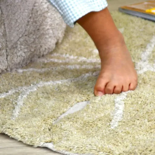 Lorena Canals washable carpet Monstera Mini