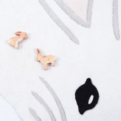 Lilipinso carpet hare white