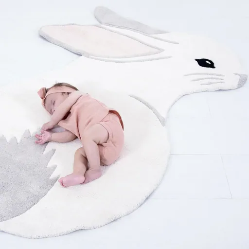 Lilipinso carpet hare white