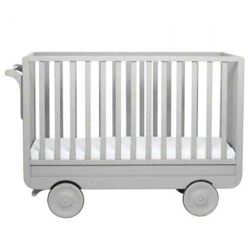 Laurette baby bed 60 x 120 cm roulotte