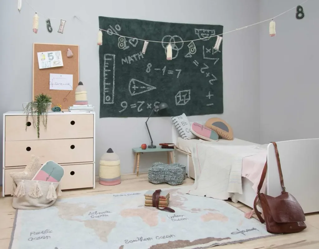 Lorena Canals carpet world map